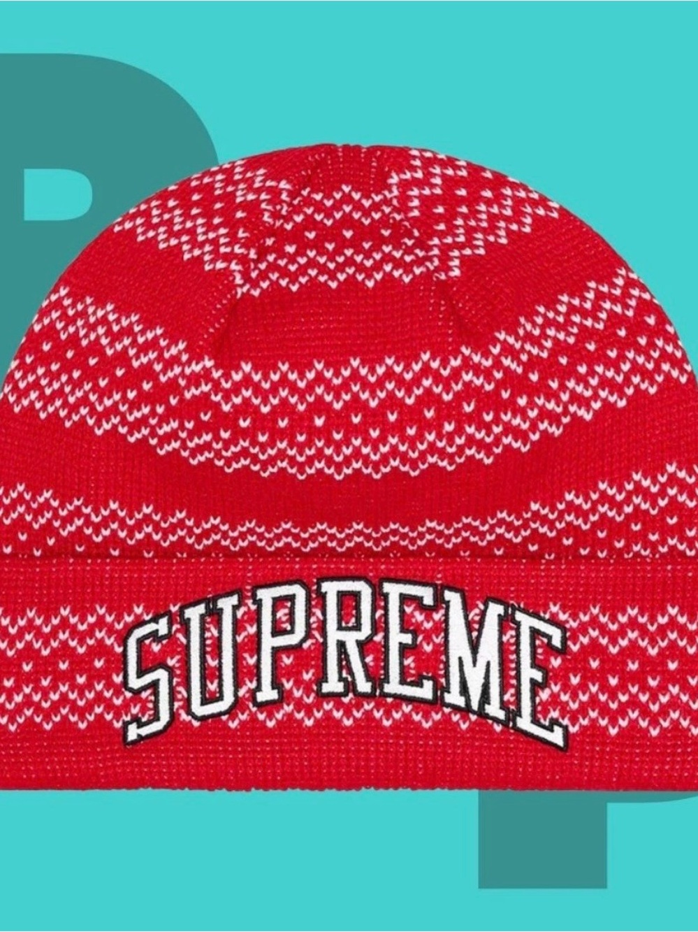 Supreme New Era Split Beanie